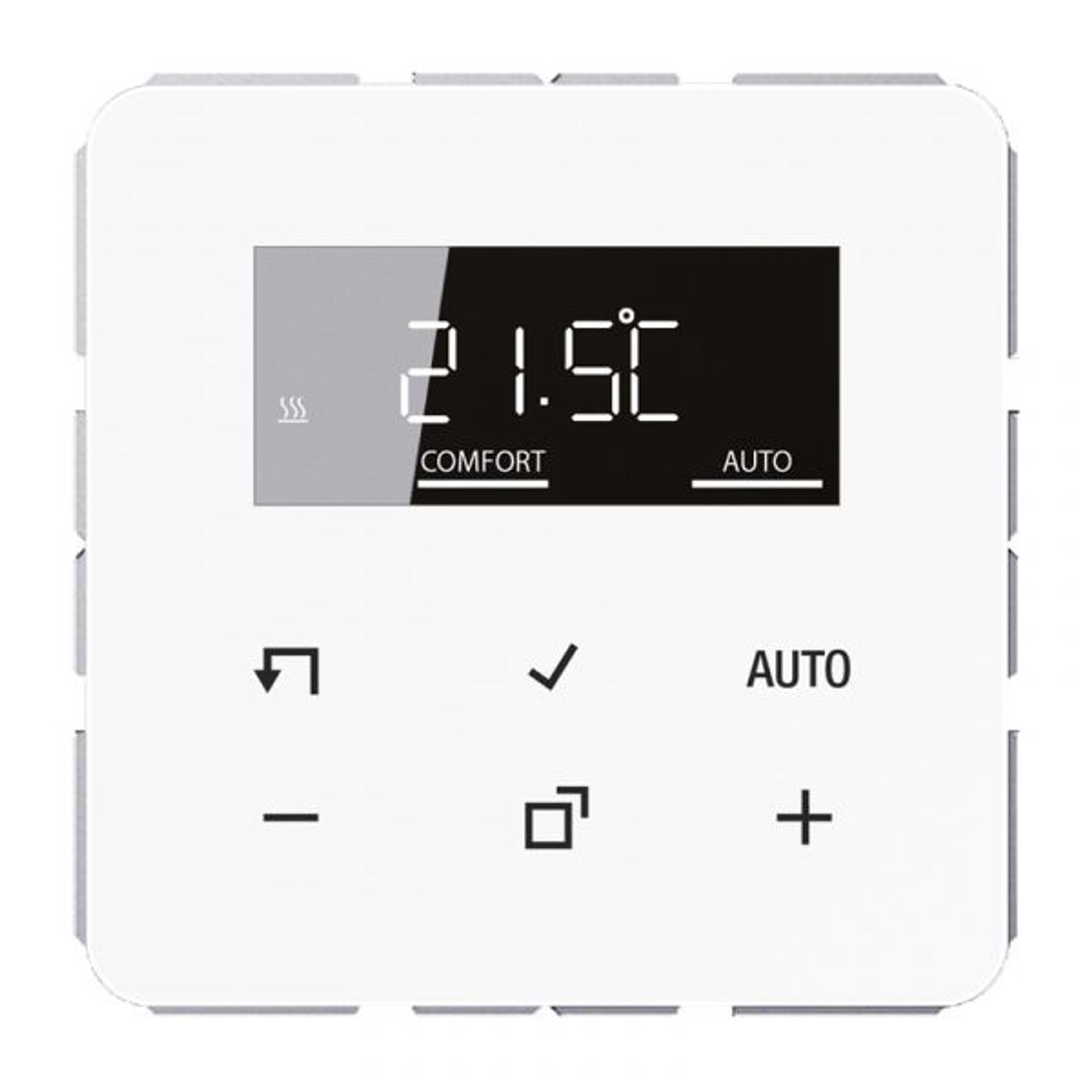 Jung Raumthermostat V A Wechsler Cd Tr D Ww Ip Mit Display