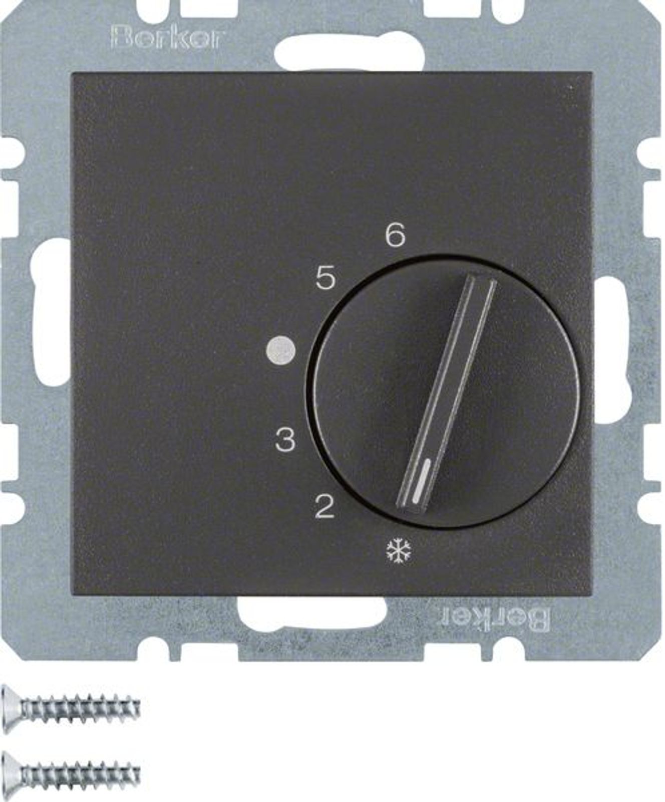 Berker Temperaturregler Mit Wechsler Und Zentralst Ck S B