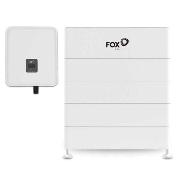 Fox ESS PV Paket mit 14,4 kWh Speicher ECS2900-H5 + 10 kW Hybrid-Wechselrichter H3-10.0-E dreiphasig