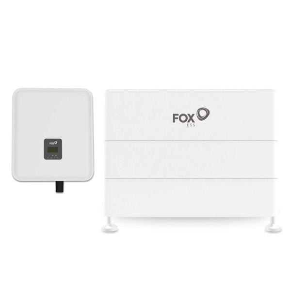 Fox ESS PV Paket mit 8,64 kWh Speicher ECS2900-H3 + 8 kW Hybrid-Wechselrichter H3-8.0-E dreiphasig