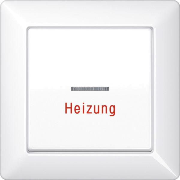 Jung Abdeckung Schalter alpinweiß glänzend AS / NaV AS 590 H WW