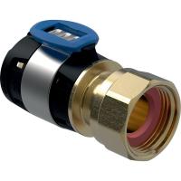 Geberit FlowFit Übergang mit Überwurfmut bleifreie Siliziumbronze 25mm-1 1/4"