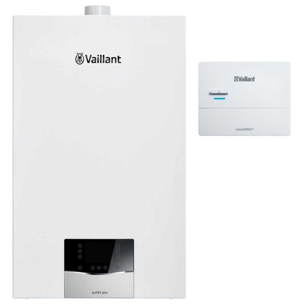 Vaillant Kombitherme Paket 1.685/2 ecoTEC plus VCW 20/26CS/1-5, sensoDIRECT VRC 710