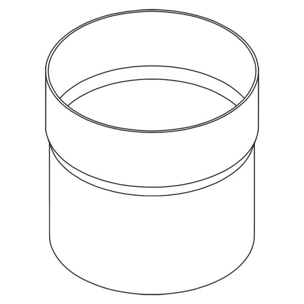 Buderus Abgasrohradapter 149 mm - 159 mm