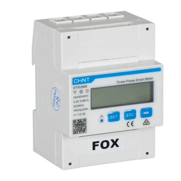 Fox ESS Smart Power Sensor DTSU666 < 80A 3-phasig