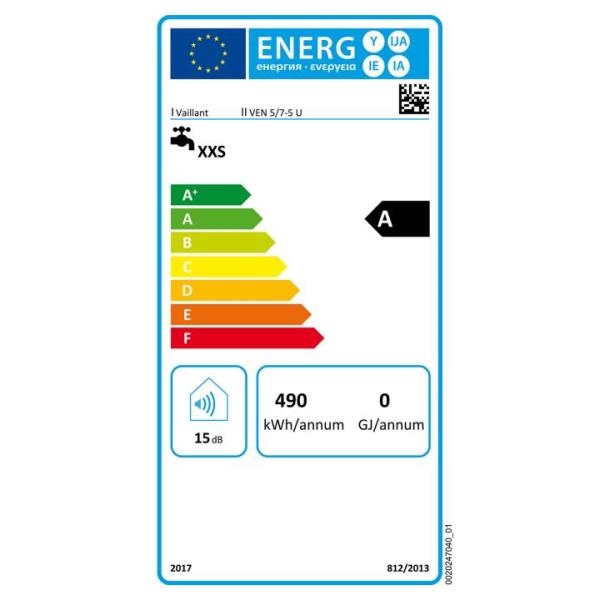 Vaillant Warmwasserspeicher Untertischger T Elostor Ven U Plus