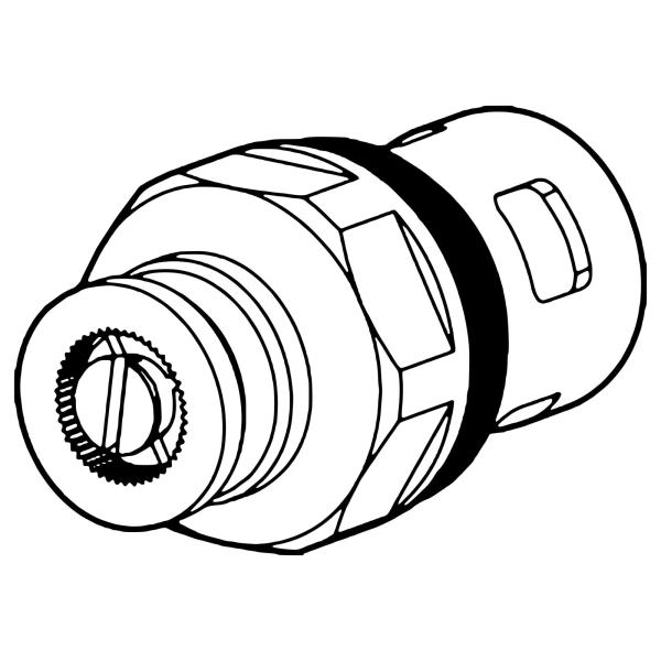 Ideal Standard JADO Oberteil und Übergang G1 2 Borma kalt