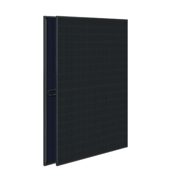 JA SOLAR JAM54D41-440/LB bifaziales n-type Hochleistungs-Solarmodul Glas-Glas Full Black 440 Wp