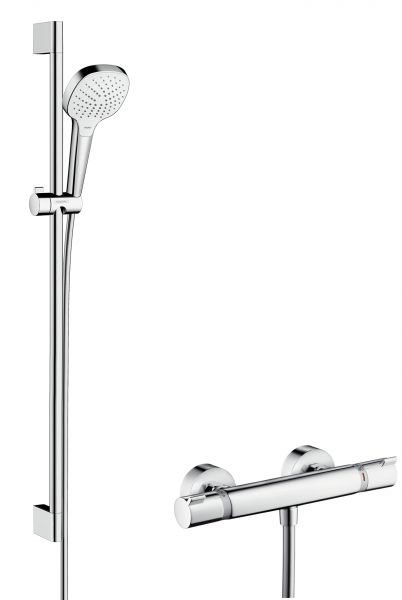 Hansgrohe Brausenkombi Croma Select E Va Ecostat Comfort Unica Crometta Mm Selfio