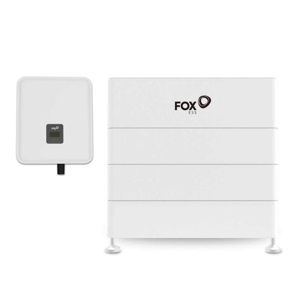 Fox ESS PV Paket mit 11,52 kWh Speicher ECS2900-H4 + 10 kW Hybrid-Wechselrichter H3-10.0-E dreiphasig