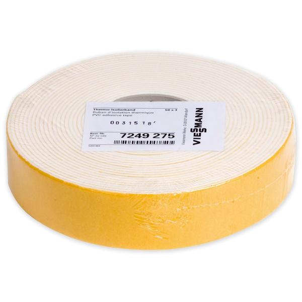 Thermo Isolierband 50x3 mm weiss 10 m