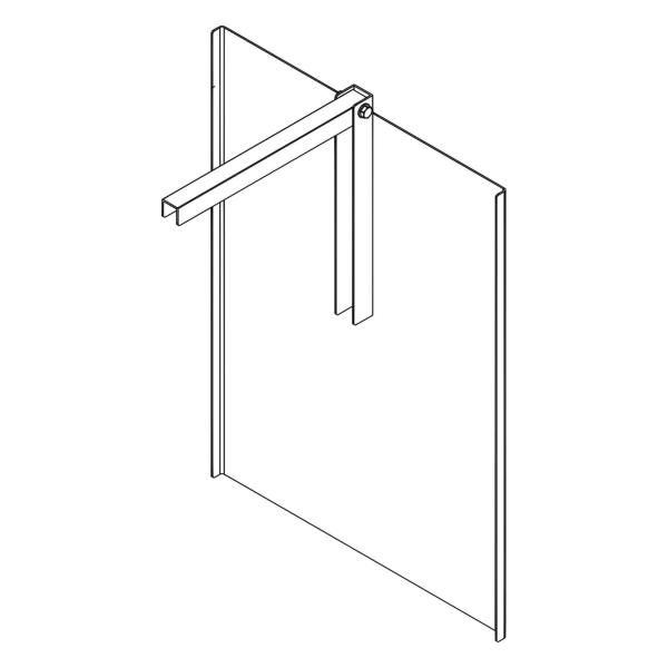 Buderus Strahlungsschirm für NK61 E-115 610x450