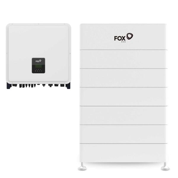 Fox ESS PV Paket mit 20,16 kWh Speicher ECS2900-H7 + 15 kW Hybrid-Wechselrichter H3-Pro-15.0-E dreiphasig