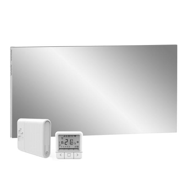 Technotherm Infrarotstrahlungpaneele Design-S 750 IR WIFI, Spiegel